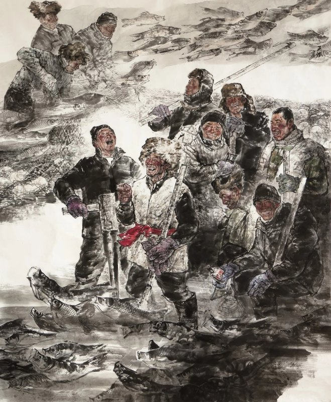 王斌  《镜泊湖之冬》.jpg