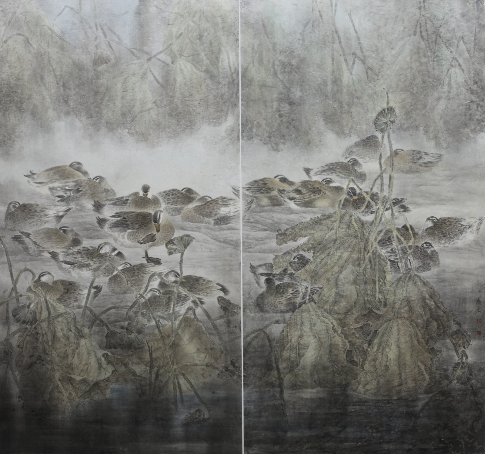 陈远东  《秋塘小憩图》.jpg