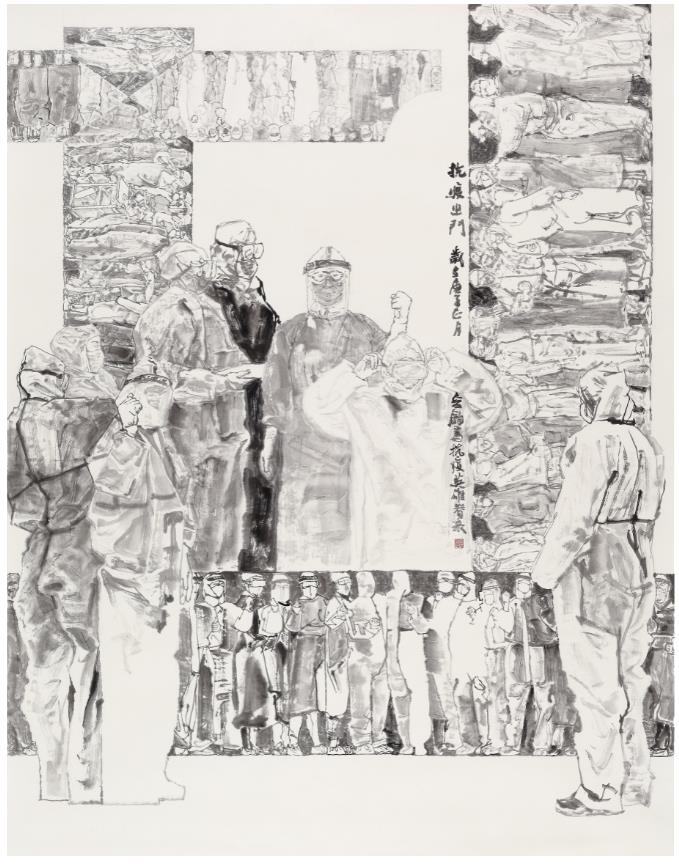 李宏均  《抗疫出门》.jpg