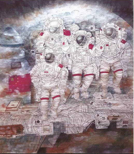 安颜博  《航天精神·筑梦启航》.jpg
