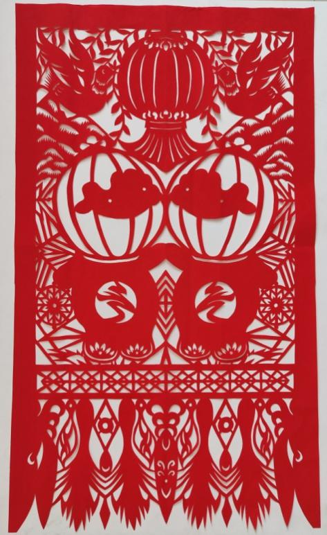 李俊锐 剪纸 春来残奥暖人心.png