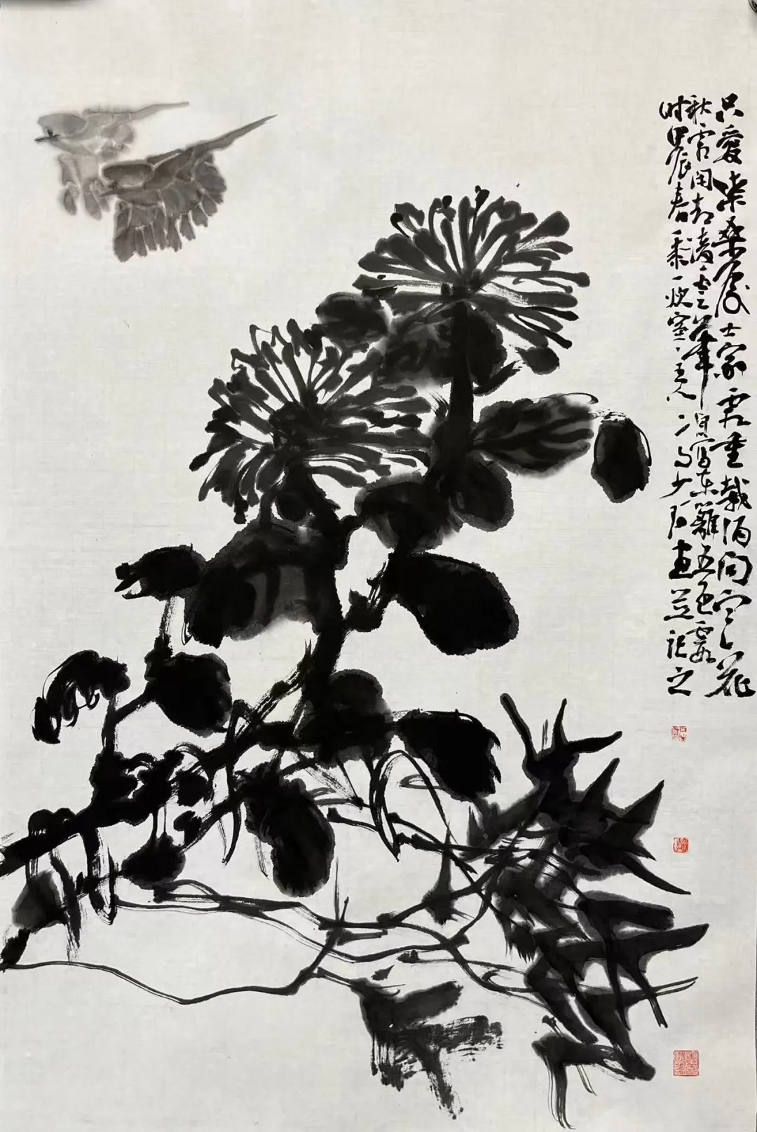 高少柯 《欣欣向荣》 中国画 138cm×69cm.webp.jpg