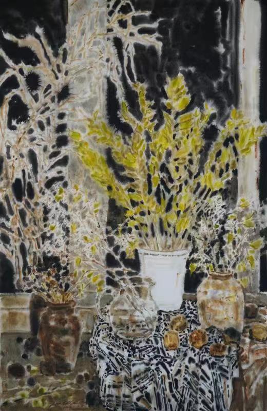 47.冯译《恰逢花开》 68×102cm.jpg